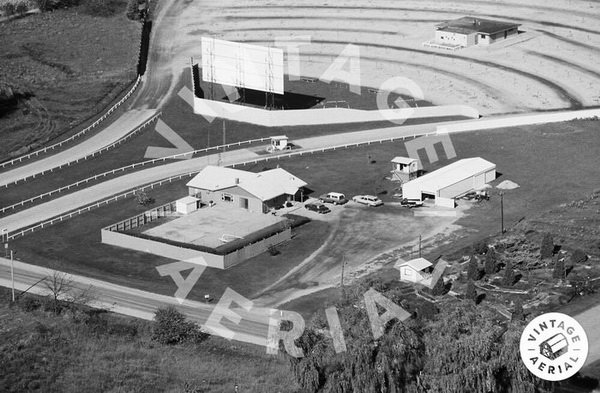 5 Mile Drive-In Theatre - Old Aerial (newer photo)